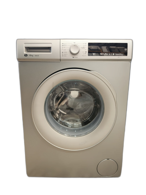 Lave-linge moderne argenté 10 kg